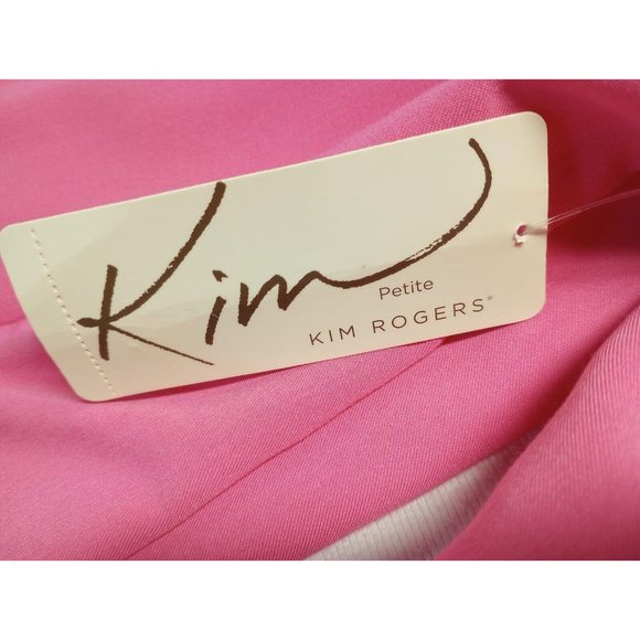 KIM ROGERS Hot Pink Blazer Petite NWT - Picture 3 of 3